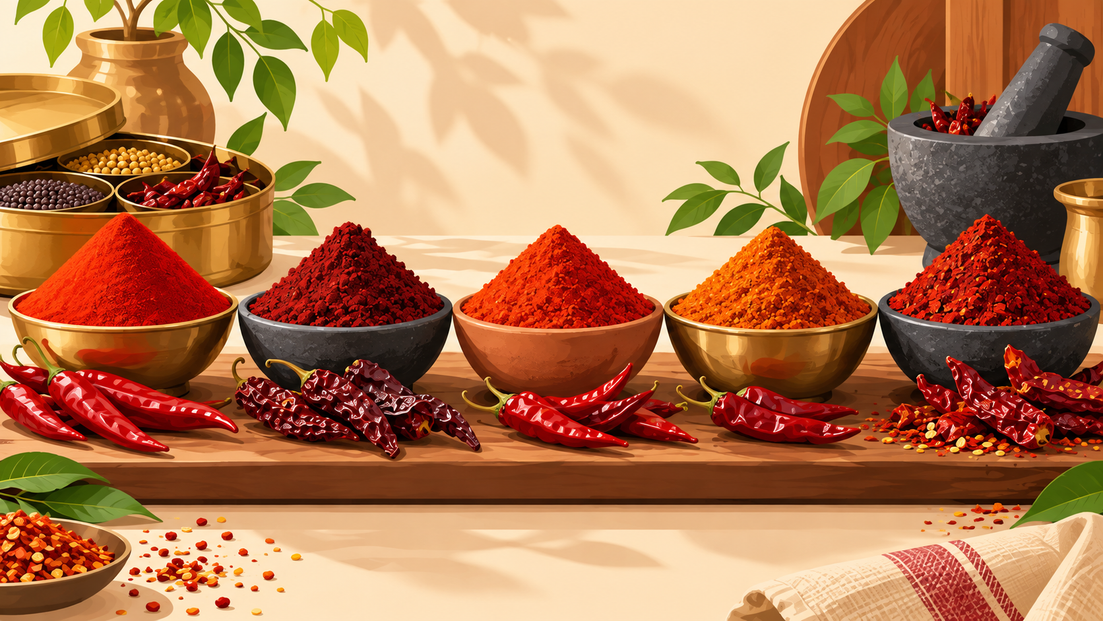 Kashmiri, Bedgi, Sankeshwari or Tez? A Plain-English Guide to Buying Lal Tikhat (Red Chilli Powder)