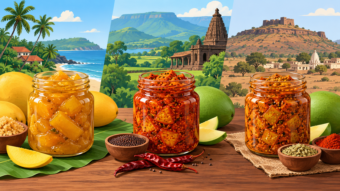 Sweet, Tangy, or Lonche? Maharashtra's Mango Pickle Isn't Just One Thing