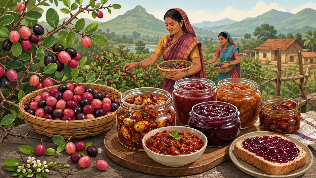 What Is Karvand? Maharashtra's Tart Little Berry, and Five SHG Ways to Preserve It