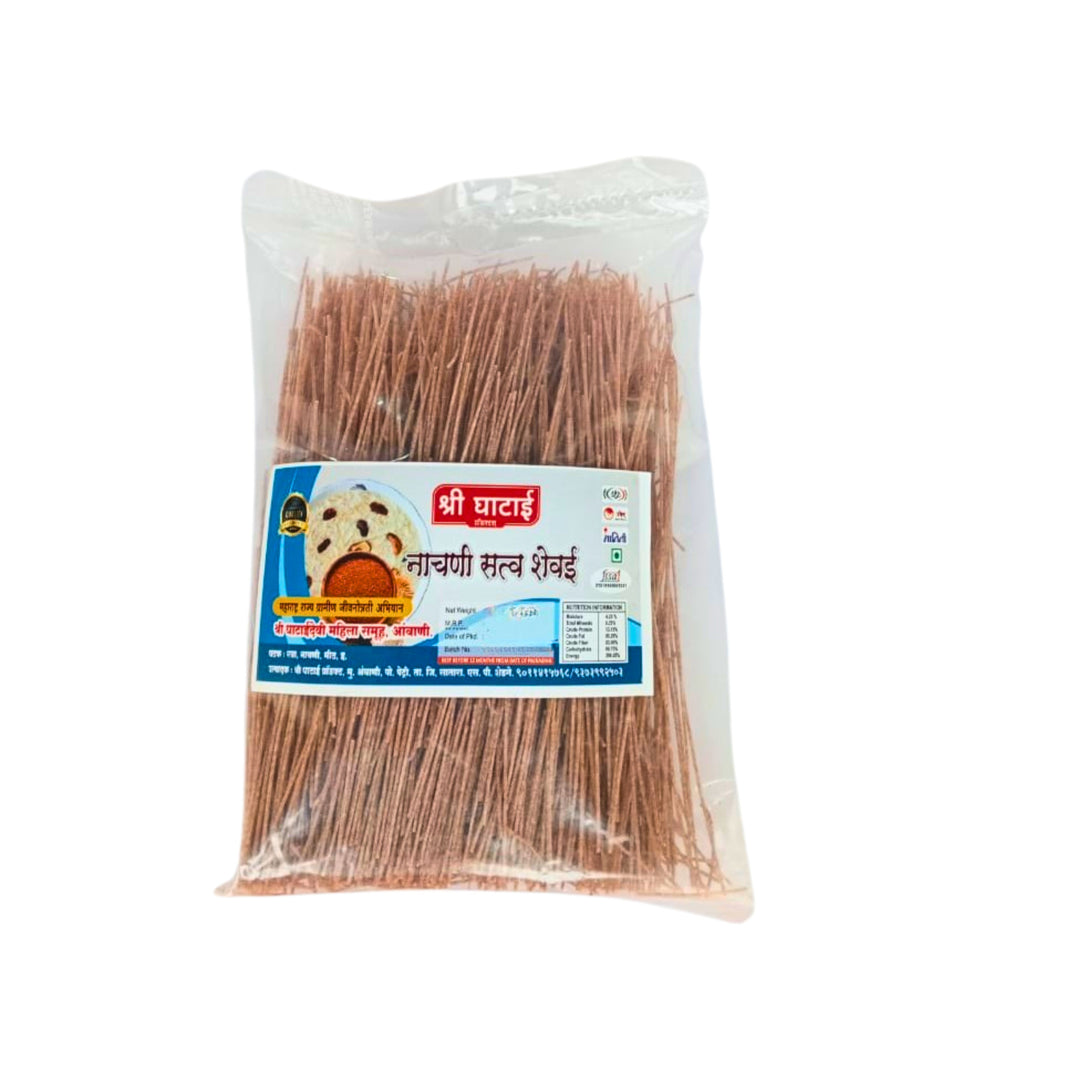 GHATAIDEVI SHG, Nachani Satva Shevai, No Maida Made By Natural Ingredients, Pack of 200 gm