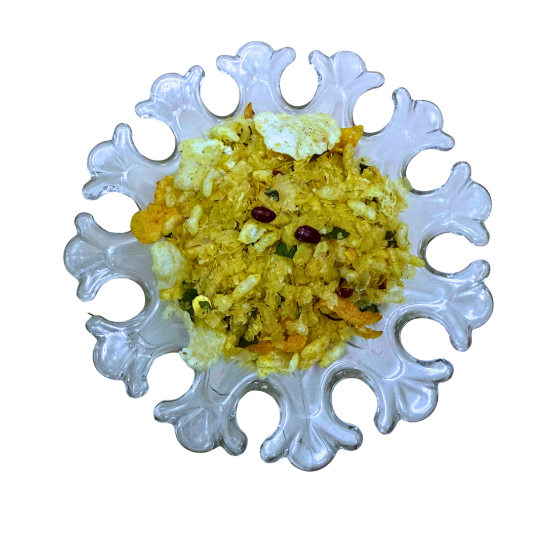 MADHURA Poha & Murmura Chivda | Homemade | No Added Colour | No Added Flavour | Popular Indian Snack | Pack of 1000gm