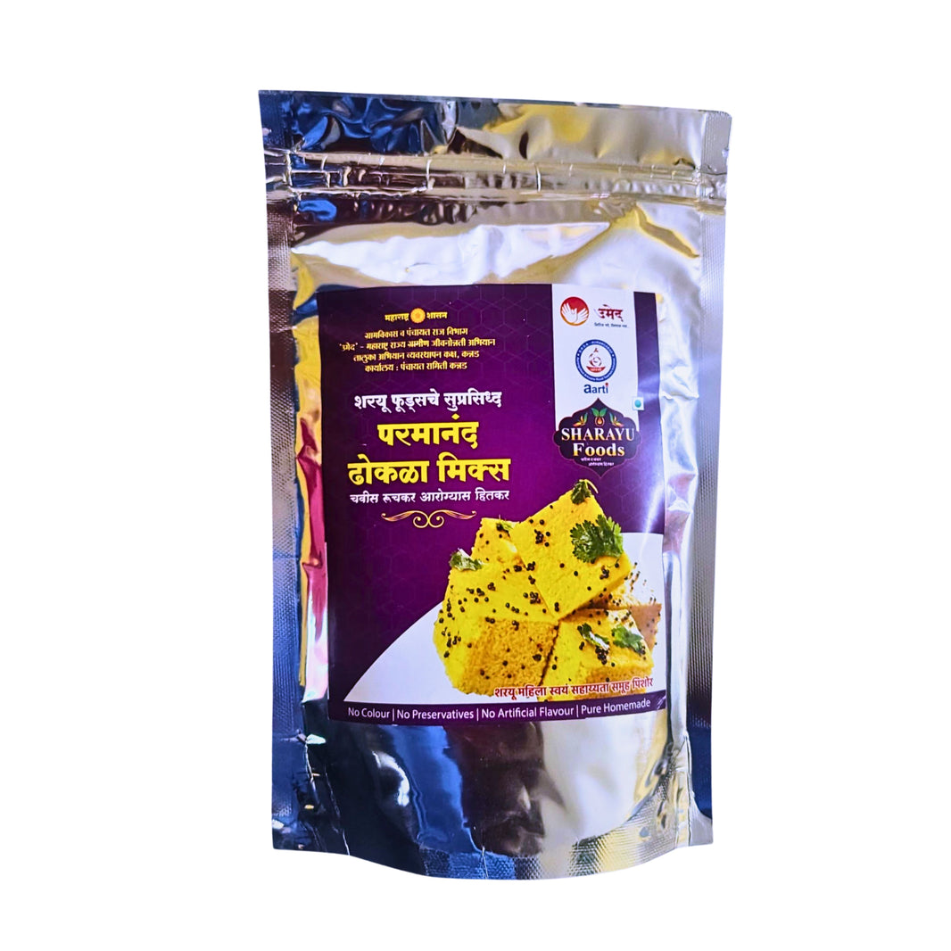 SHARAYU – Dhokala Mix Atta Ready-to-Cook, Soft Texture & Authentic Homemade Taste Pack of 200 g