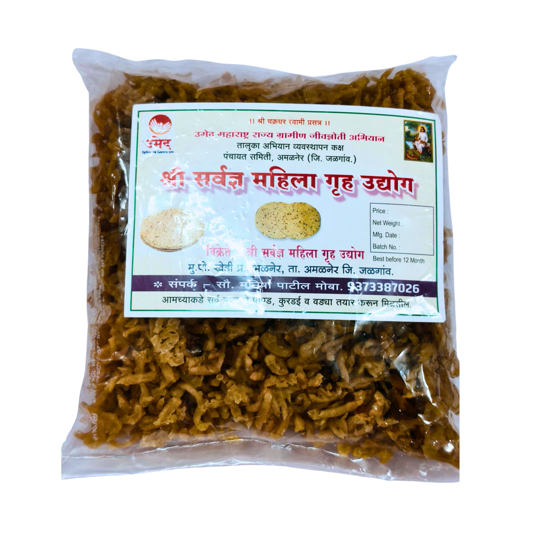SARVADNYA - Gahu chik wadi | Authentic, Freshly Made, No Artificial Flavor, Healthy Snack | 500 gm