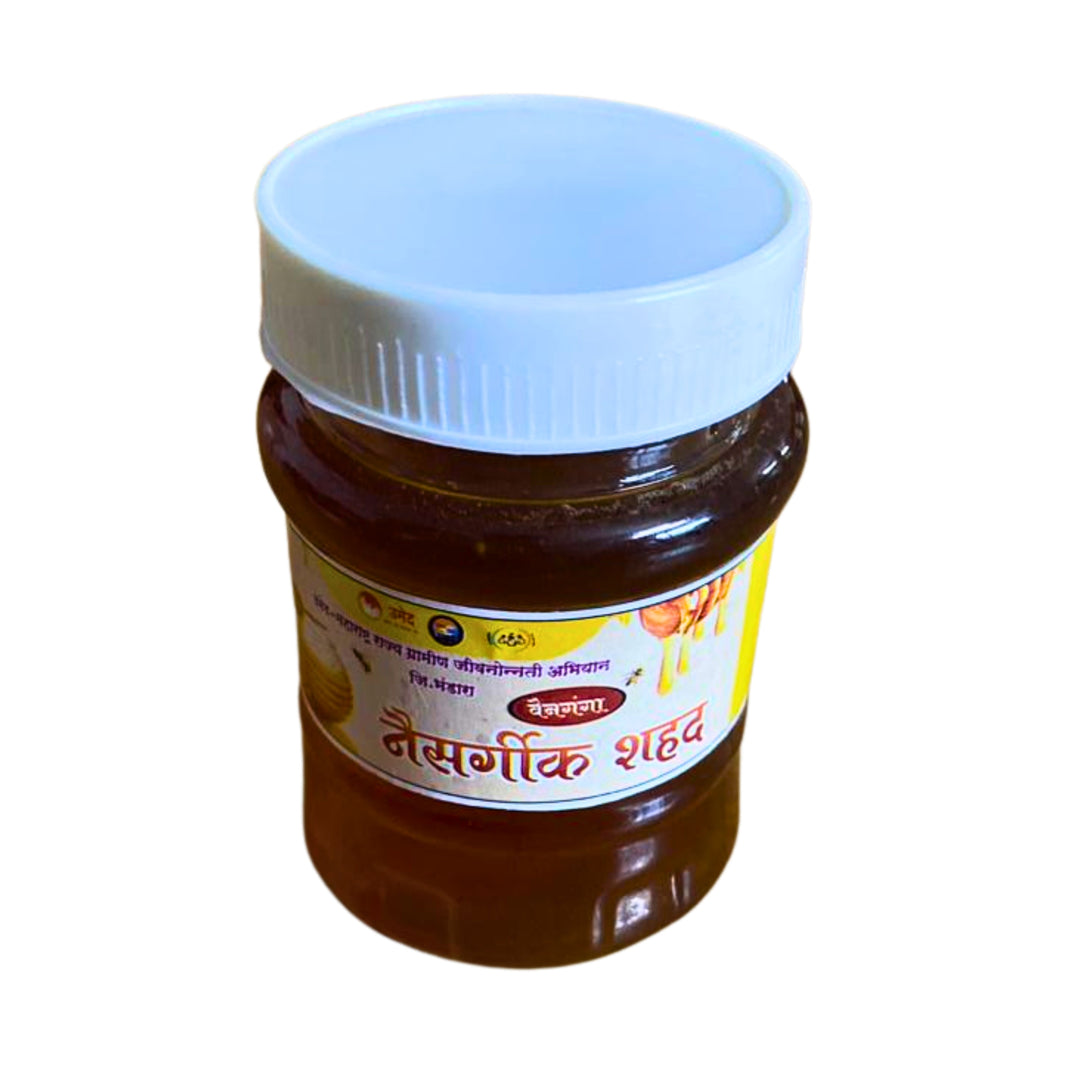 VAINGANGA Organic Premium Honey, Ramai SHG, Made By Natural Ingredients, No Artificial Flavours, Pack of 100 gm