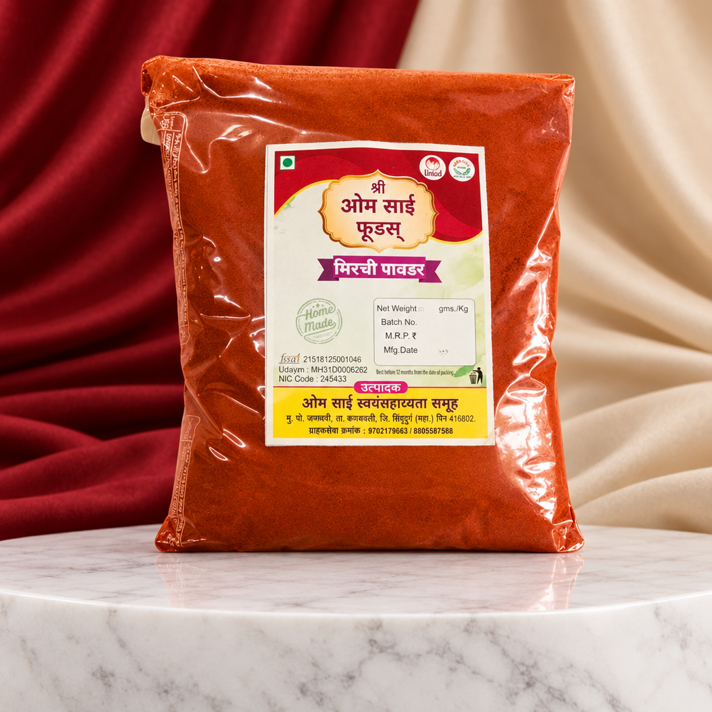 OMSAI Chilli Powder, Natural, Healthy, Best Quality, Pack of 100 gm