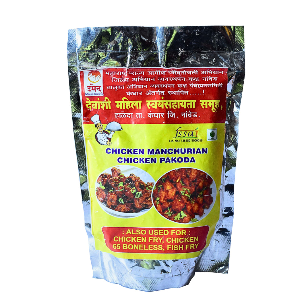 DEVANSHI chicken Manchurian chicken Pakoda Masale Restaurant-Style Taste, Nutritional Value, chemical free pack of 200g