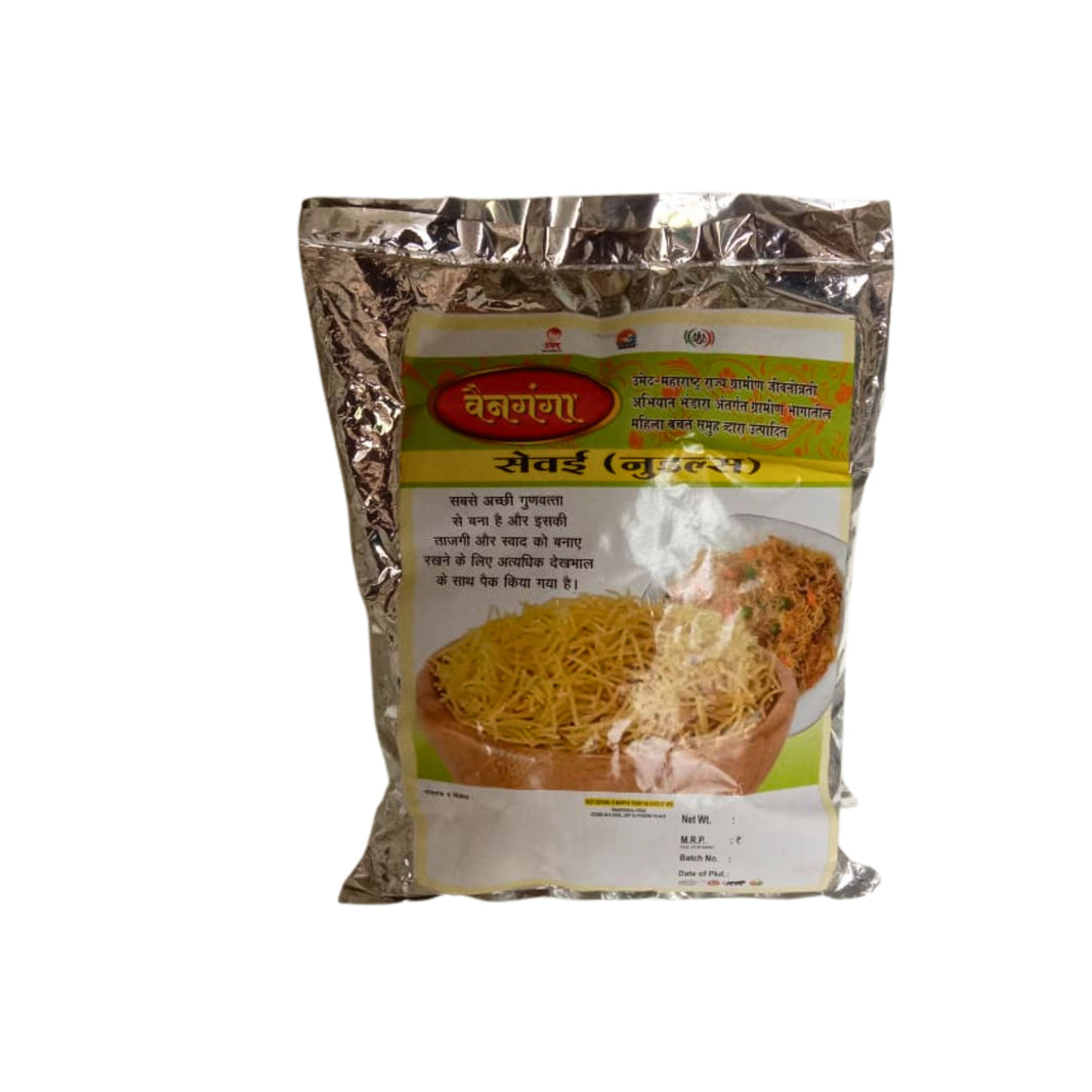 VAINGANGA Noodles Shevai, No Maida Made By Natural Ingredients, Pack of 250 gm