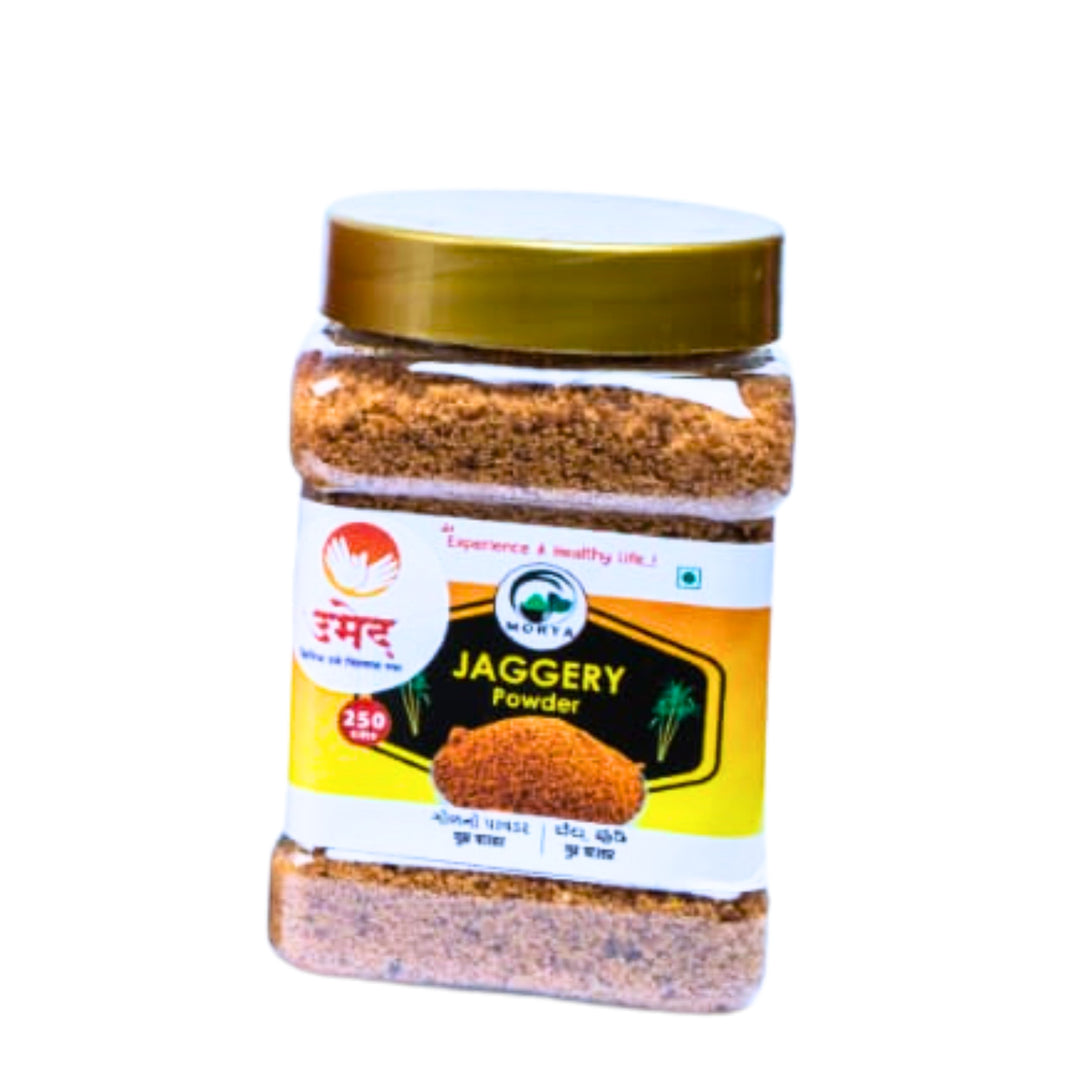 AHILYA - Jaggery Powder | Natural Sweetener, Chemical-Free & Pure, Nutrient-Rich, Authentic Taste | Pack of 500g