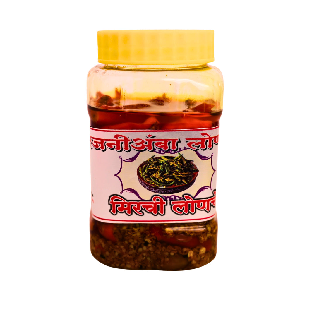 RAJANI - chilii pickles | Natural, Authentic, Chemical-Free, Premium Quality | Pack of 250 gm