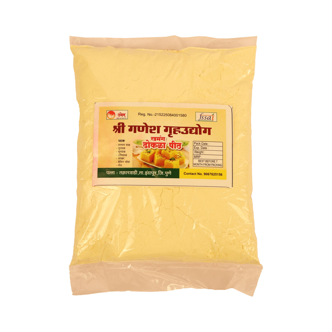 SHREE GANESH - Khamang Dhokla Pith | Chemical-Free & Safe, Premium Quality, Healthy Lifestyle | Pack of 830 g
