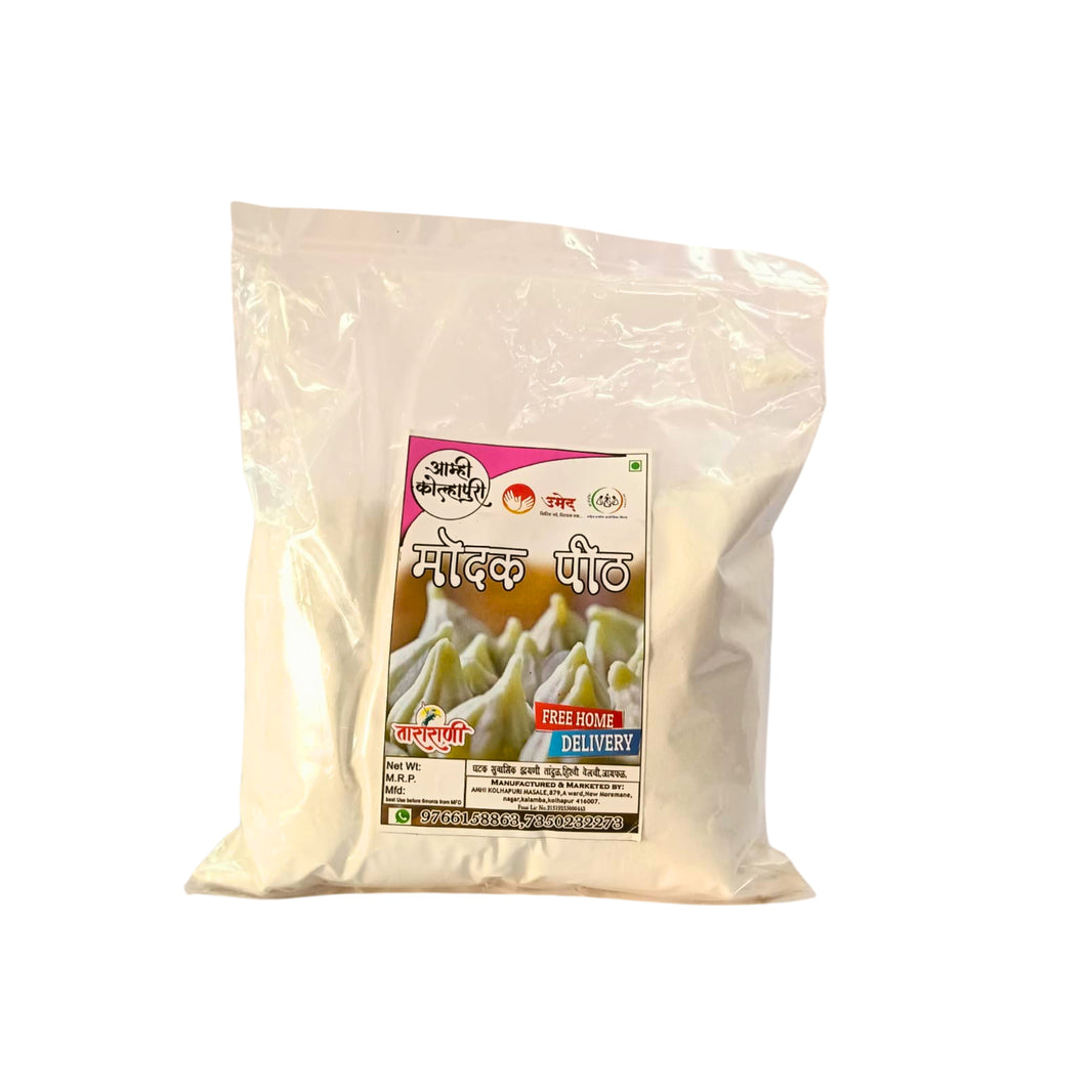 AMHI KOLHAPUR Suvasik Modak Pith, Suvasik Modak Flour, Mai SHG, Natural Ingredients, No Artificial Essence, Pack of 500 gm