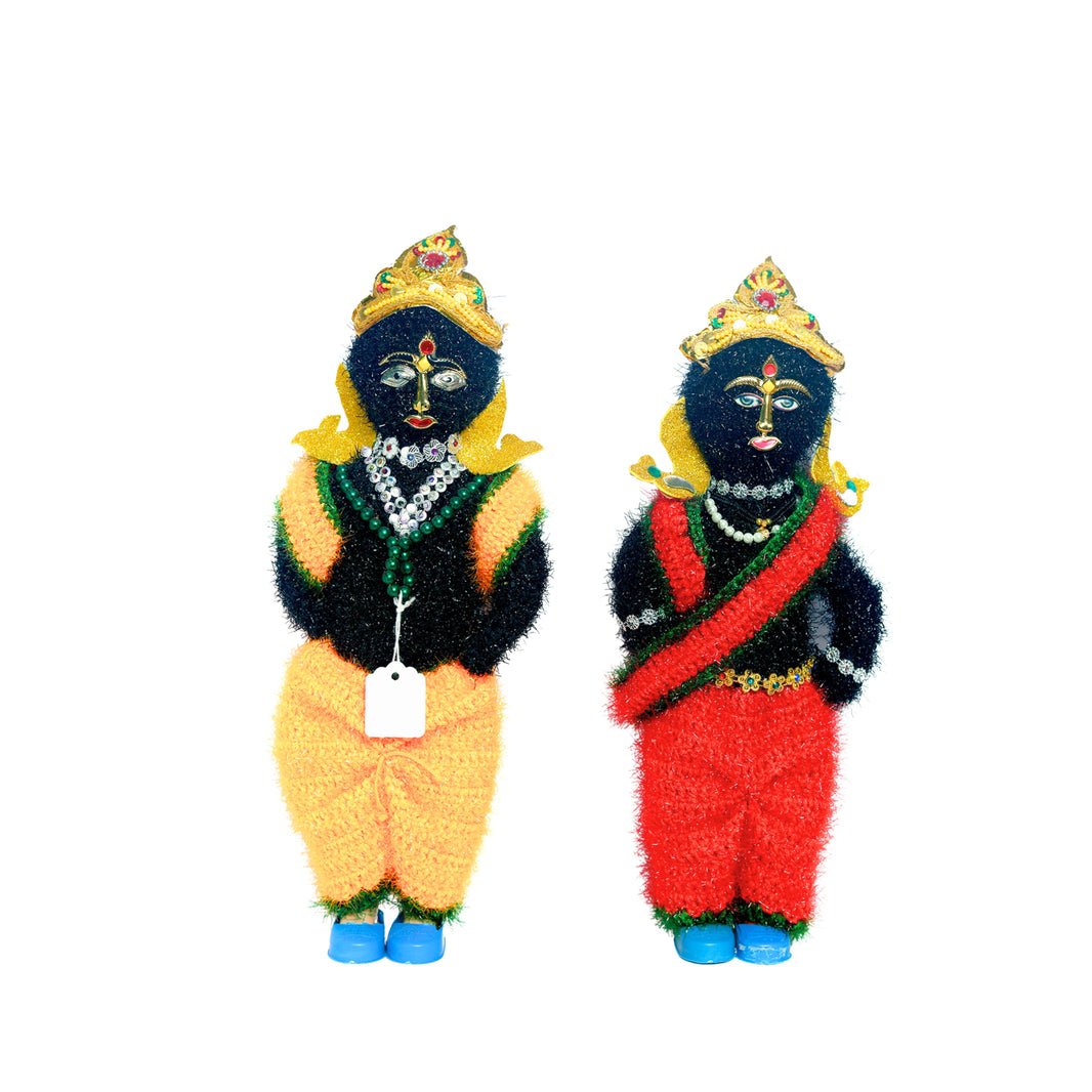 P D Creative Woolen Microm Vitthal Rukhamini, Made By Tuljai SHG, Pack Of 1 Piece