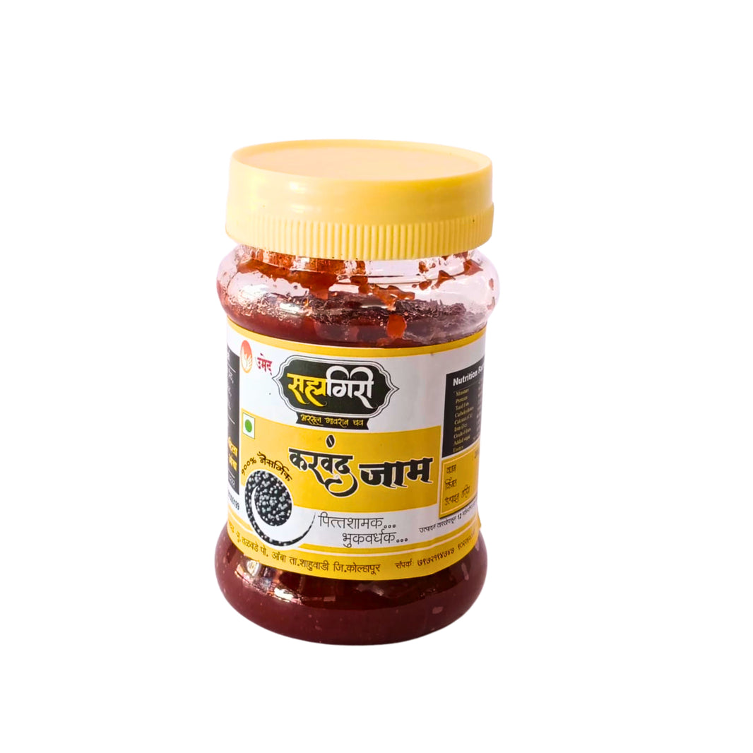 SAHYAGIRI Karvand Jam, Natural Ingredients, No Artificial Colour, Pack of 200 gm