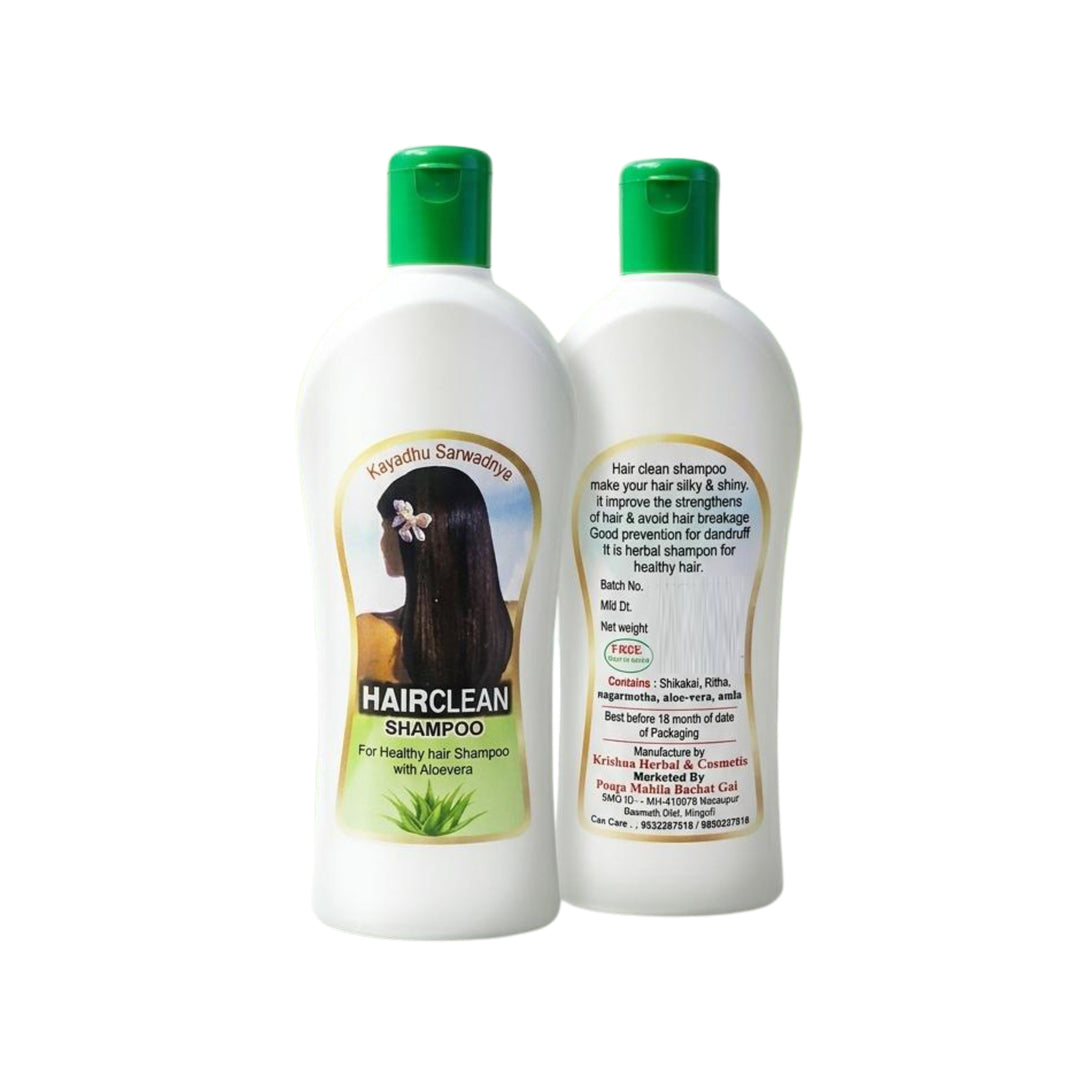 SARWADNYA Hair Clean Shampoo Herbal Hair Care For Damaged Dull Split Ends Repair Strengthen Hydrate Prevent Hair Fall Daily Use Pack Of 100g