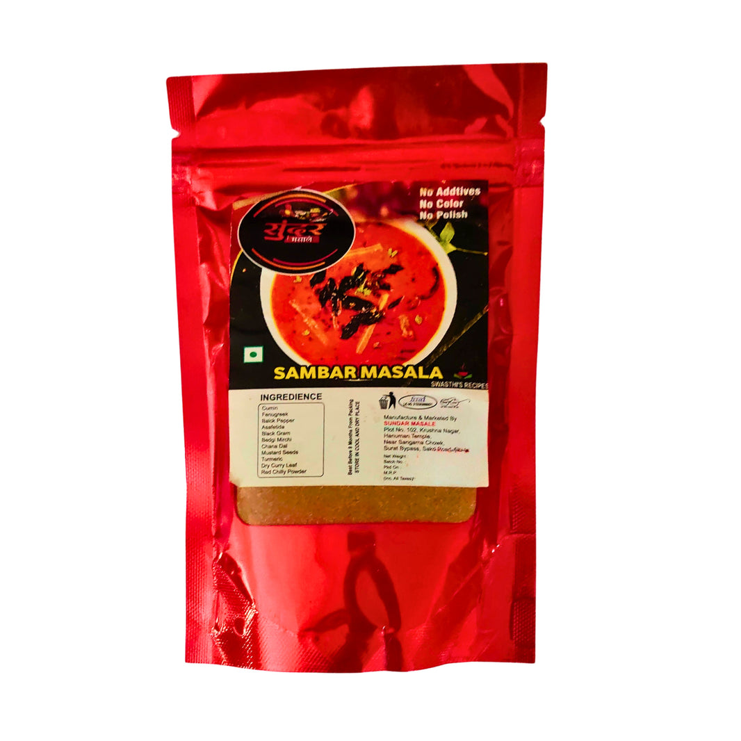 SHIVADARSHAN - Sambhar Masala | Natural, Authentic, No Chemicals, No Artificial Color | 100 gm