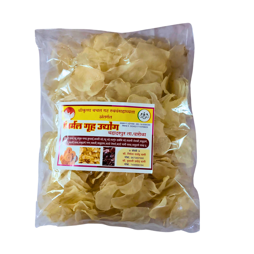 SHREE KRUSHAN - Batata Wefers | Handmade, Wholesome, 100% Natural, No Additives | 500 gm
