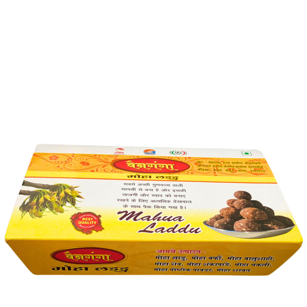 VAINGANGA Annapurna SHG Moha Ladu Bhandara, Moha, Organic, No Artificial colour, Pack of 250 gm