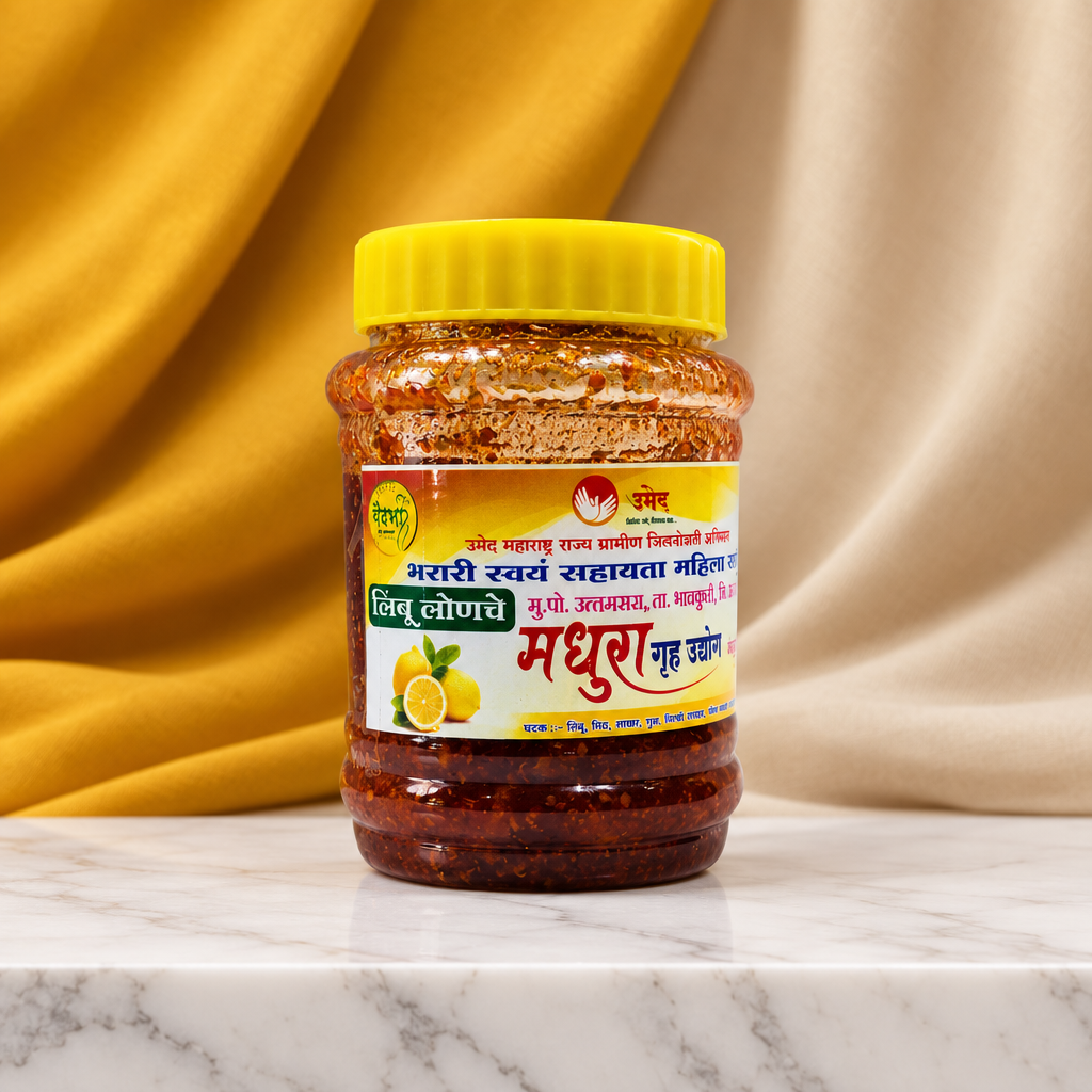 MADHURA Lemon Pickle (Limbu Lonche), 250 g