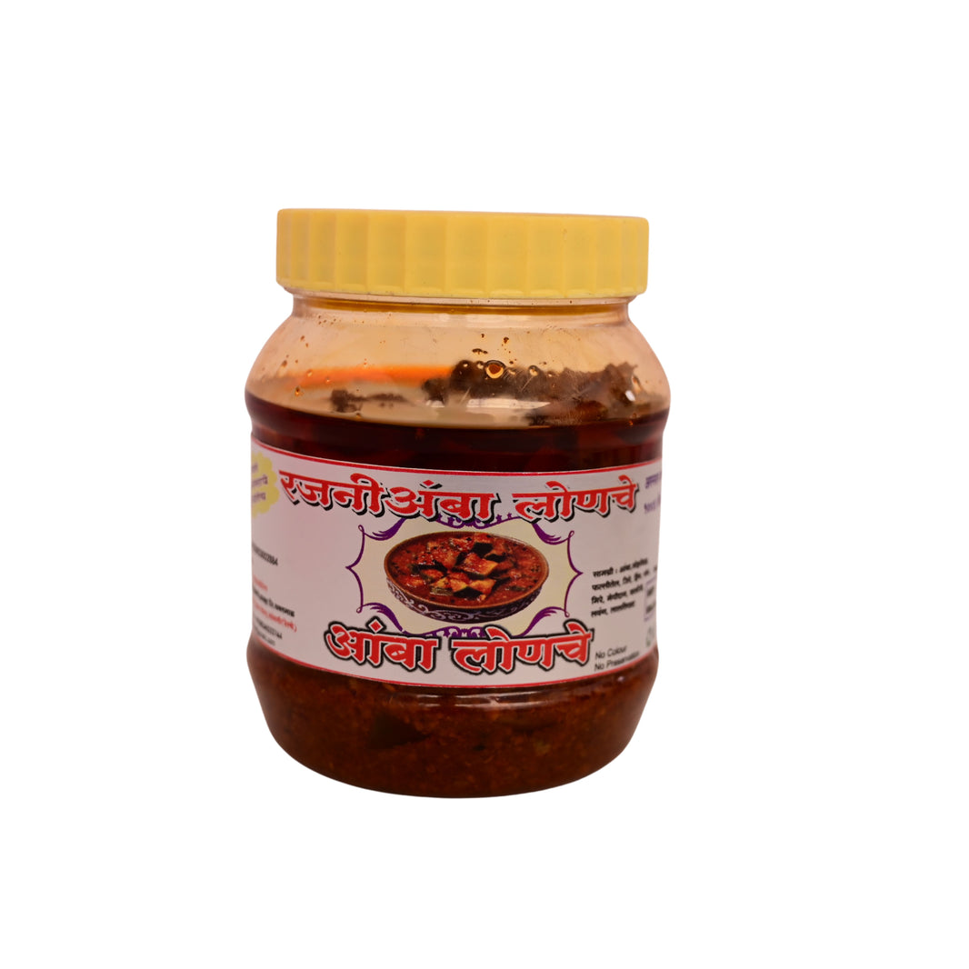 RAJANI - Mango Pickles | Natural, Authentic, Chemical-Free, Premium Quality | Pack of 250 gm