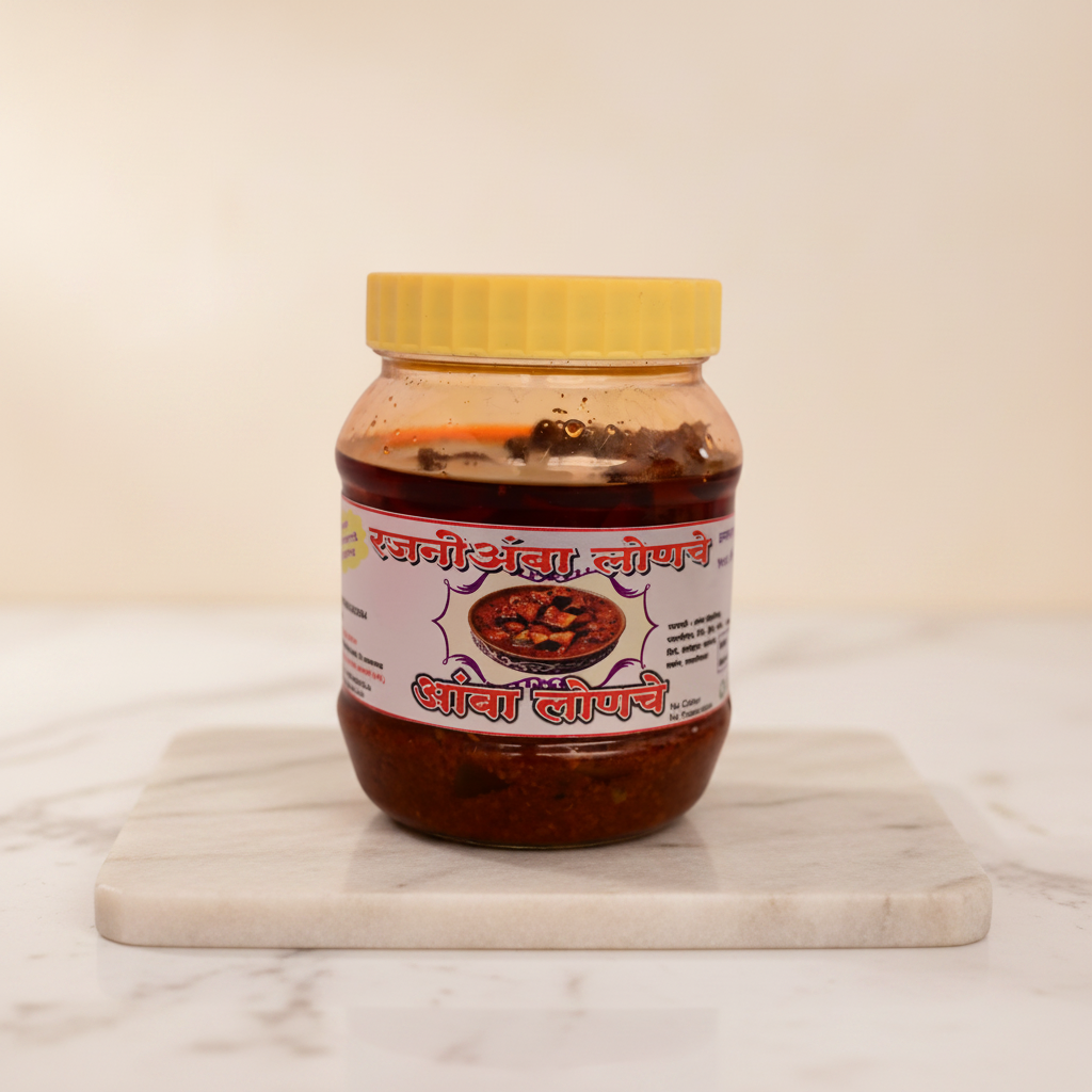 RAJANI - Mango Pickles | Natural, Authentic, Chemical-Free, Premium Quality | Pack of 250 gm