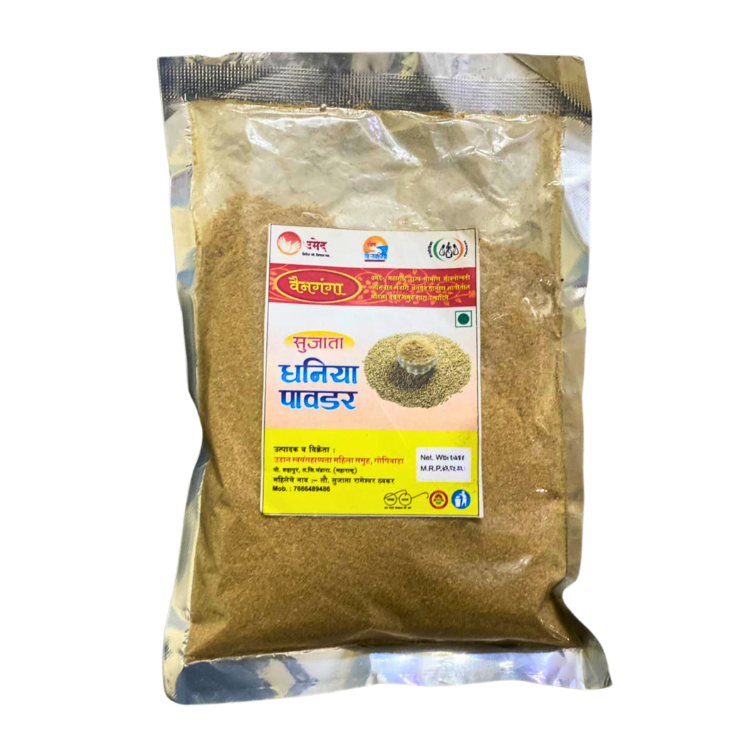 VAINGANGA SUJATA Dhania Powder, Udan SHG, Natural Ingredients, No Artificial Essence, Pack of 60gm