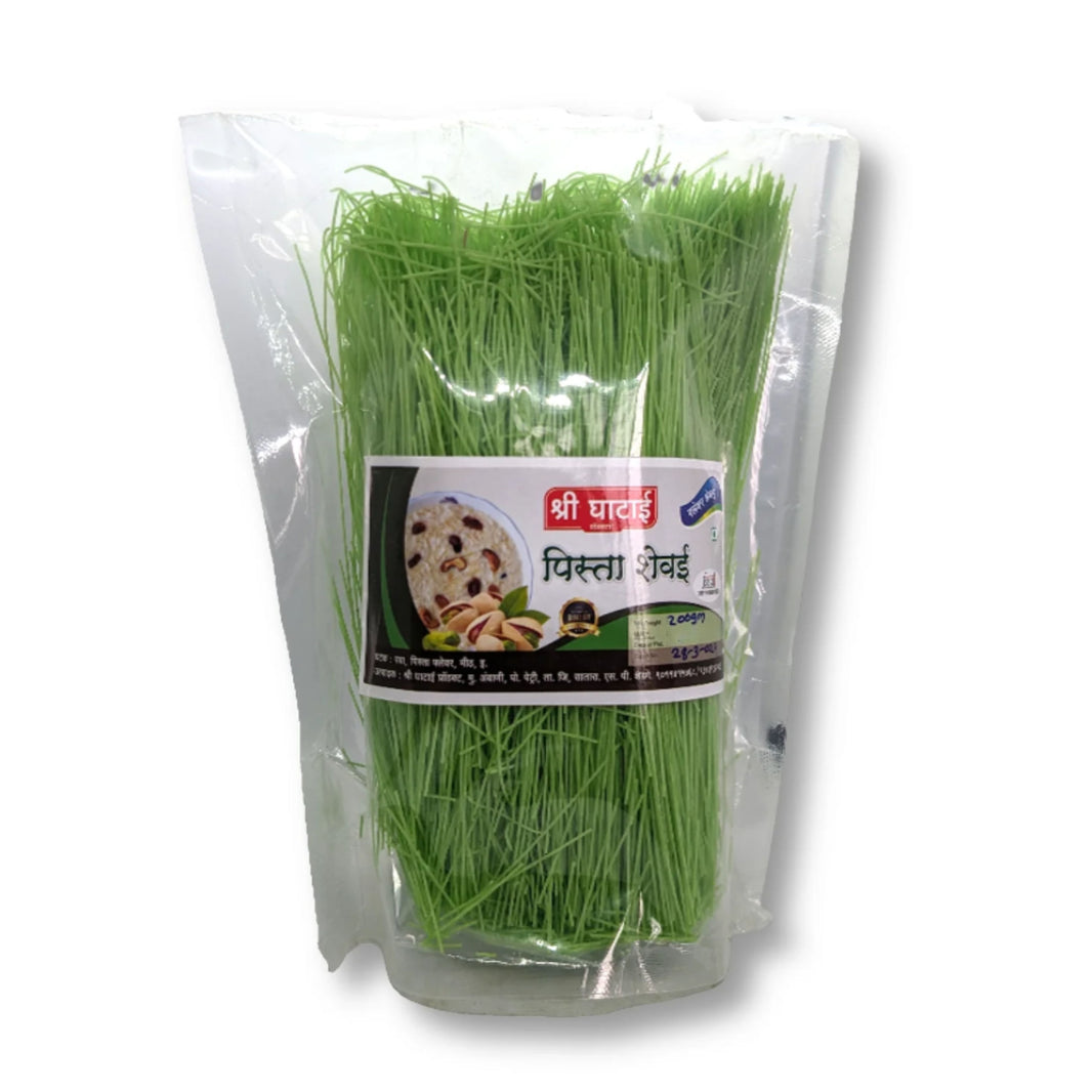 GHATAIDEVI SHG, Pista Shevai, No Maida Made By Natural Ingredients, Pack of 500 gm