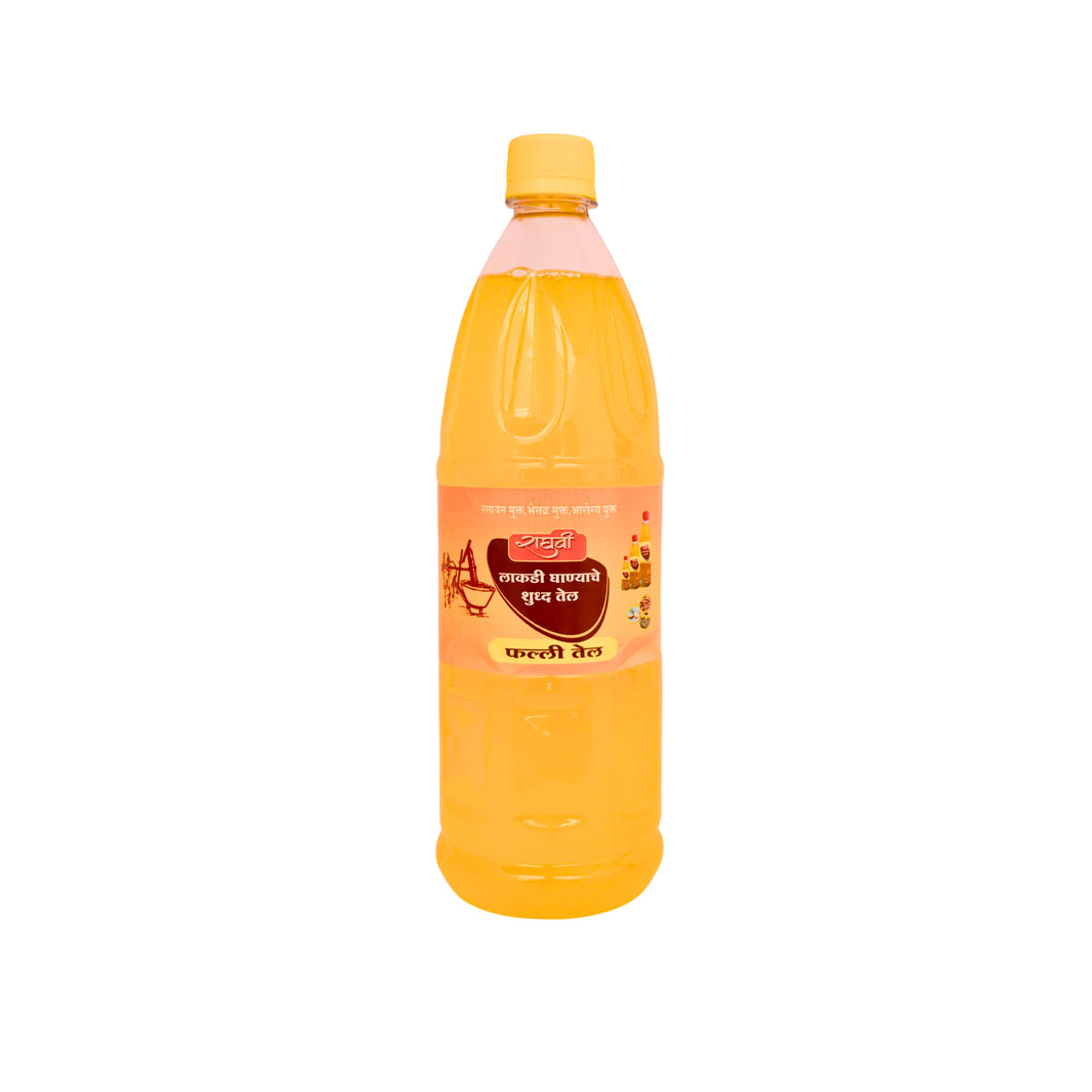 RAGHAVI - Ground Nut Oil | Natural, Authentic, Chemical-Free, Premium Quality | Pack of 1000 ml