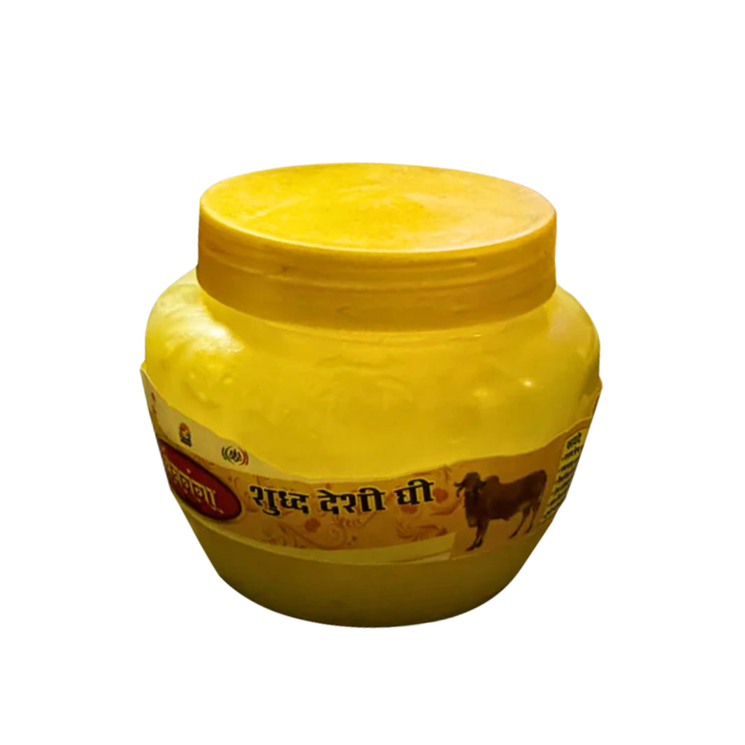 VAINGANGA Dhanashree DESI Ghee, Made By Cow Milk, No Artificial Essence, pack of 1000 ml
