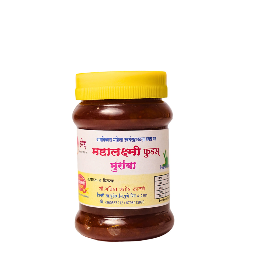 MAHALAKSHAMI FOODS, Muramba, Garmvikas SHG, Natural Ingredients, No Artificial Colour, Pack of 250 gm