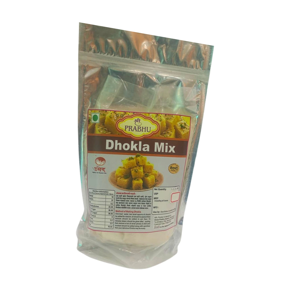 SHRI PRABHU Dhokala Mix, Made By Natural Ingredients, No Artificial Flavour, Pack of 250 gm