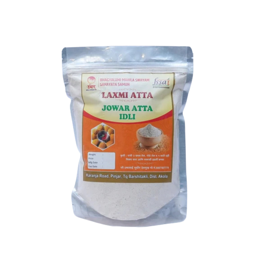 LAXMI, Jowar Idli Premix,Bhagyalaxmi SHG, Natural Ingredients, No Artificial Chemical, Pack of 1000 gm
