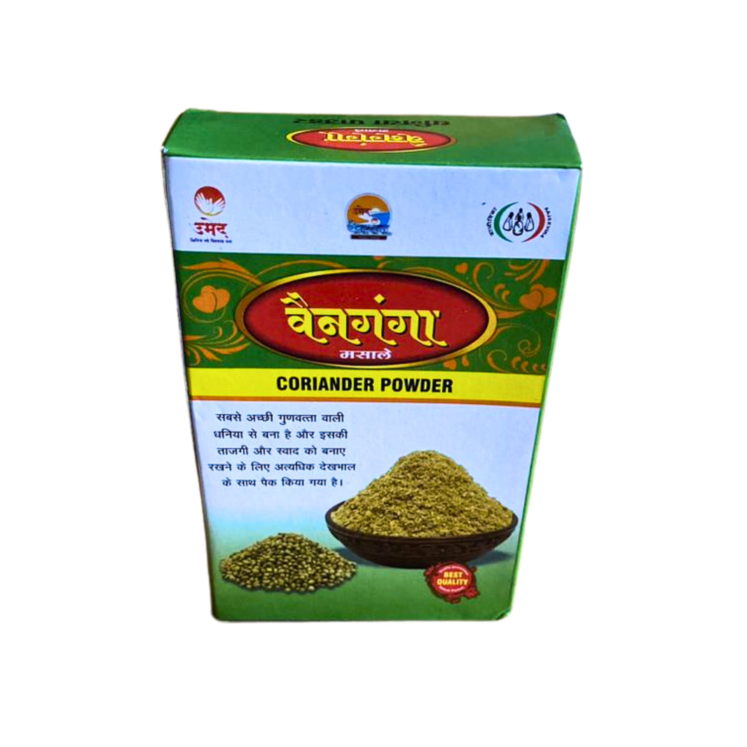 VAINGANGA Coriander Powder, Kasturba Gandhi SHG, Made By Natural Ingredients, No Artificial Chemical, Pack of 500 gm