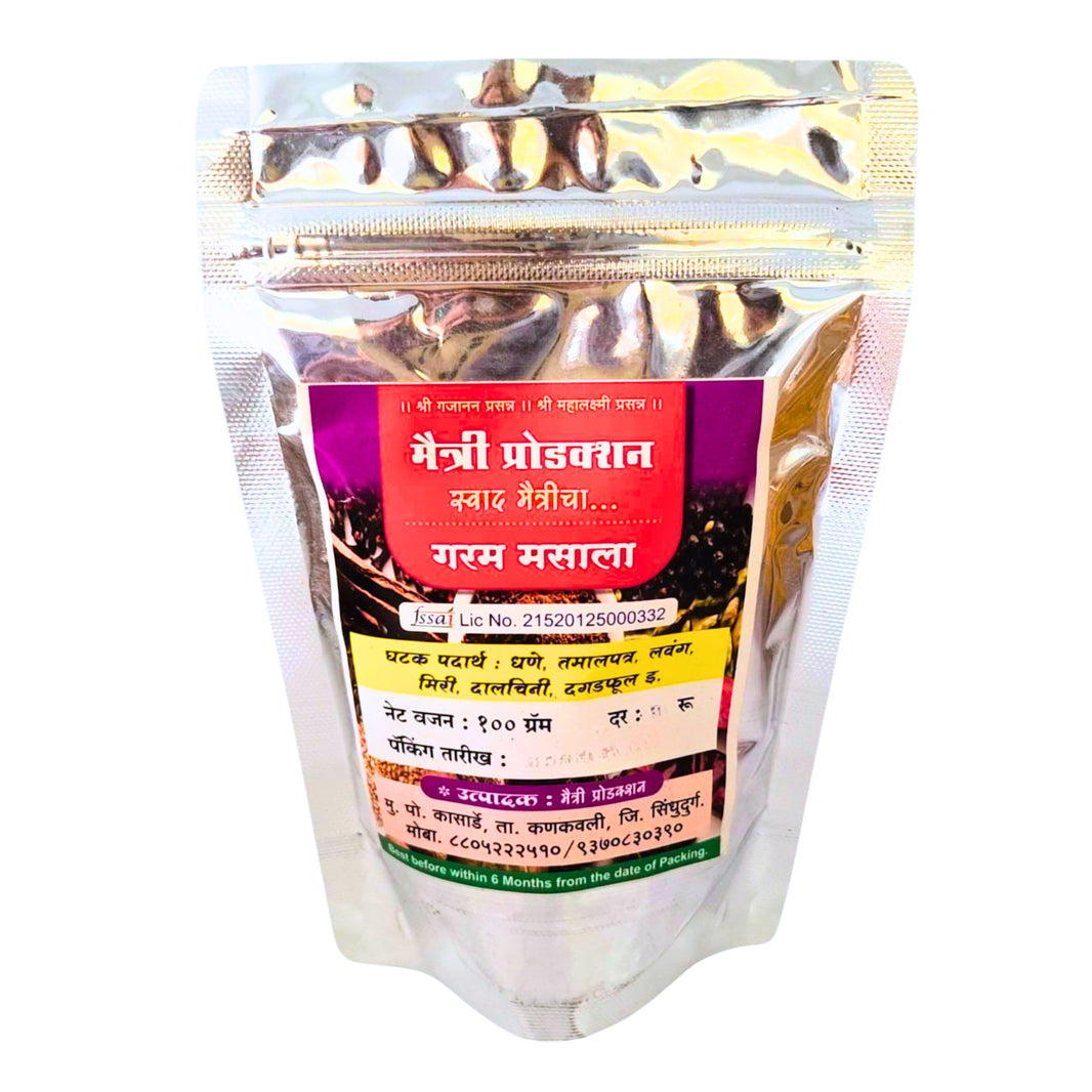 MAITRI PRODUCTION - Garam Masala | Natural, Pure, Traditional, Handmade | 100 gm