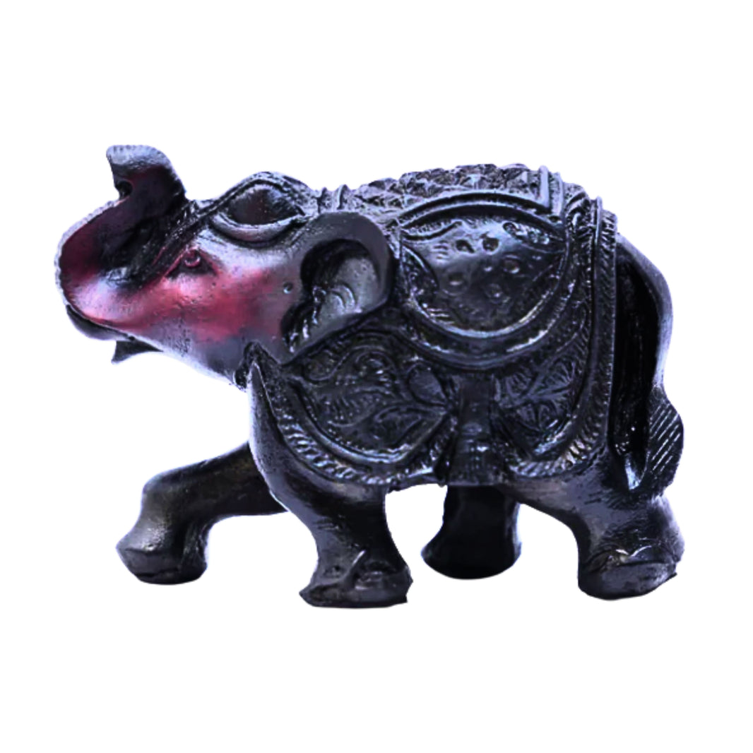 SHIVBAI, Gaj Laxmi, Natural Wood, Local Craftsmanship, Single,Trunk Up