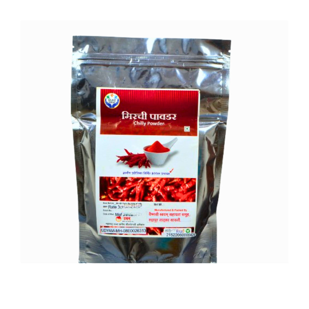 VAISHNAVI SHG, Produced By SHG Women, Natural Chilli Powder, Pack Of 1