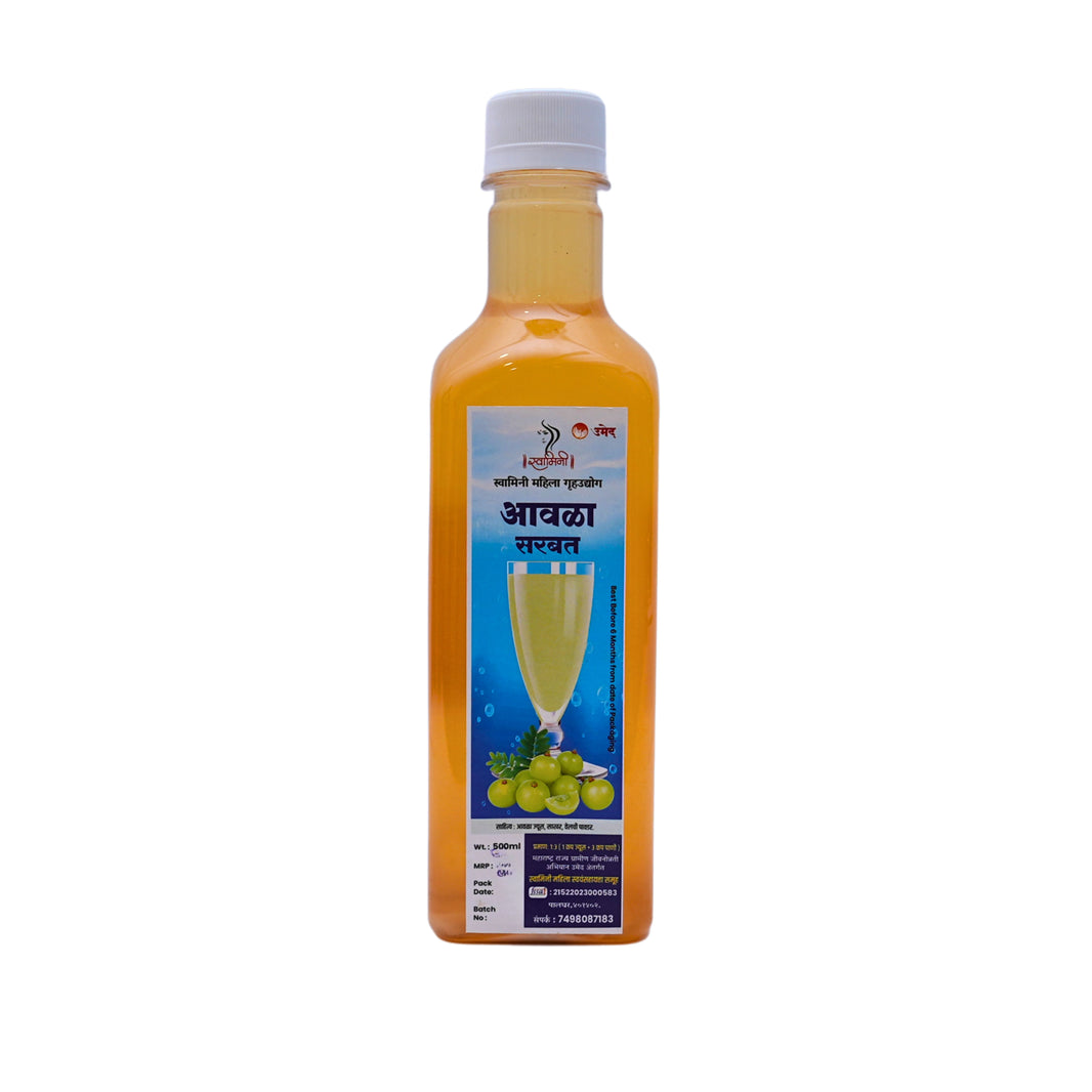 SWAMINI, Amala Sharbat, Natural Ingredients, No Artificial Essence, Pack of 500 ml