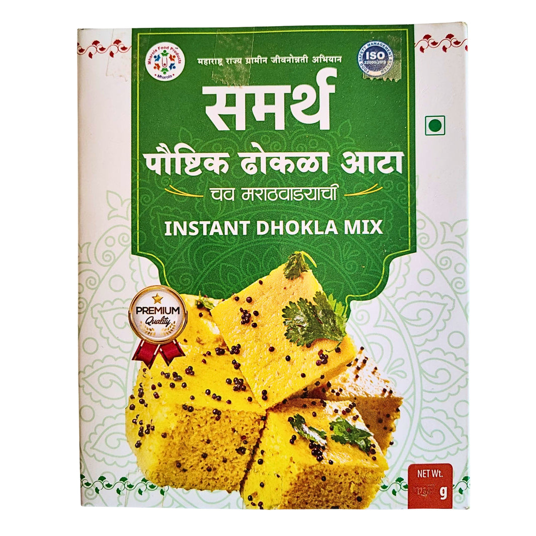 SAMARTH – Dhokala Aata Coarse Ground & Authentic Fermentation Pack of 200 G