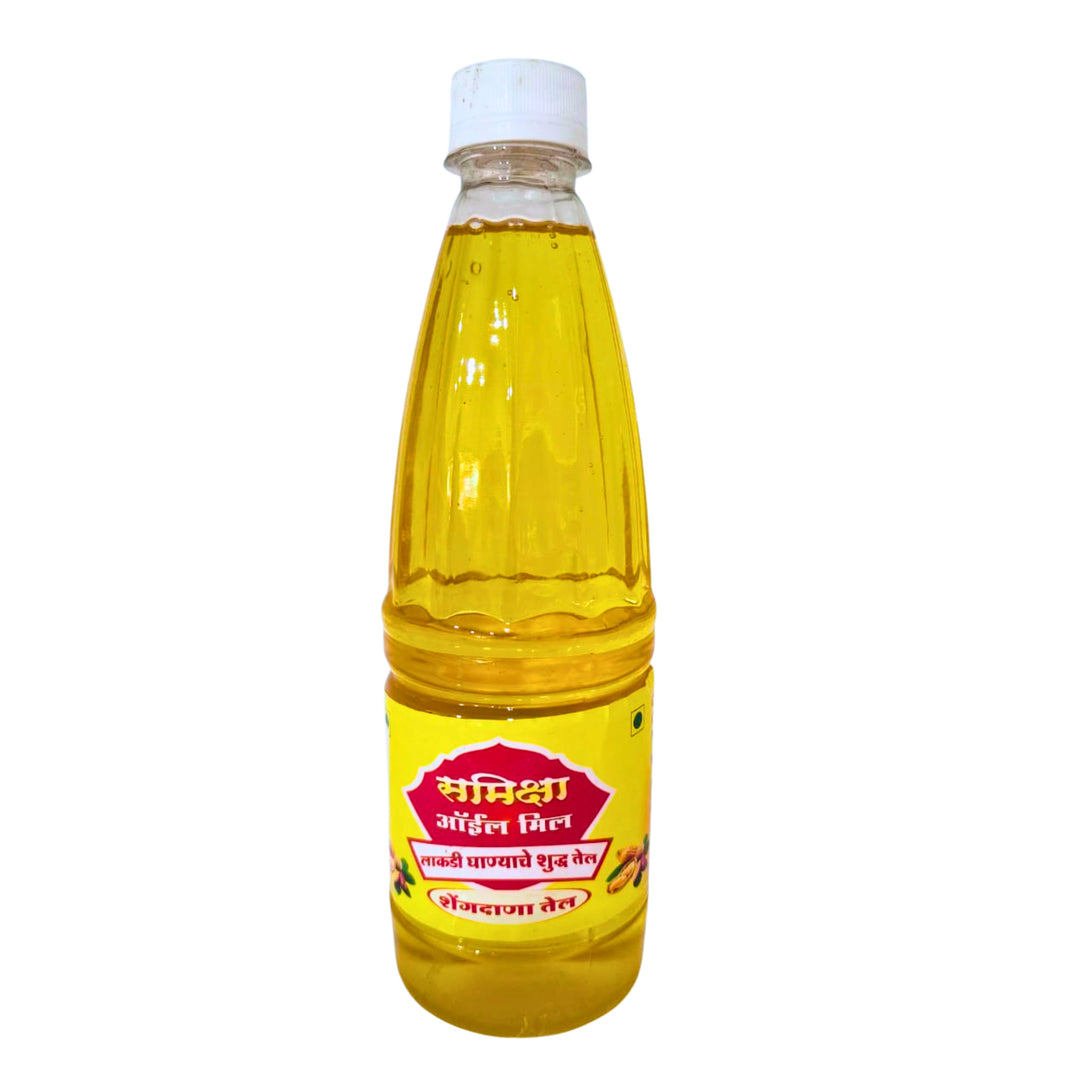 SAMIKSHA OIL - Groundnut Oil | Natural, Pure, Traditional, Handmade | 500 ml