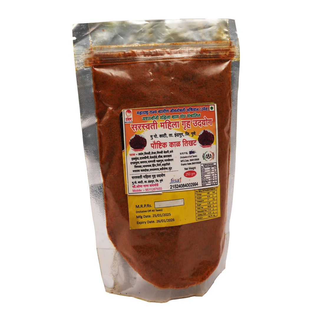 SARASWATI - Kala Tikhat | Handmade with Care, Authentic Taste, No Artificial Colors | Pack of 500 g