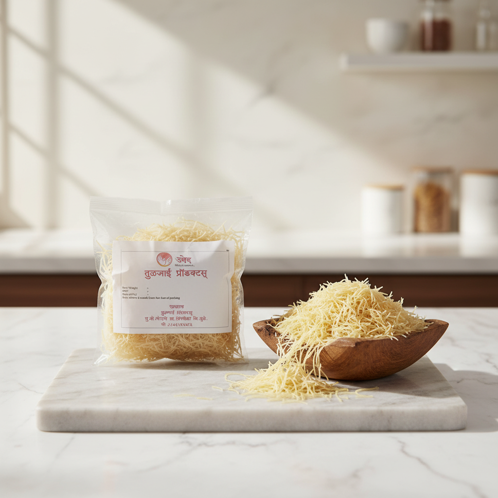 TULJAI Shevai Pack Of 250gm Traditional Vermicelli Quick Cooking Sweet And Savory Dishes Everyday Meal Option