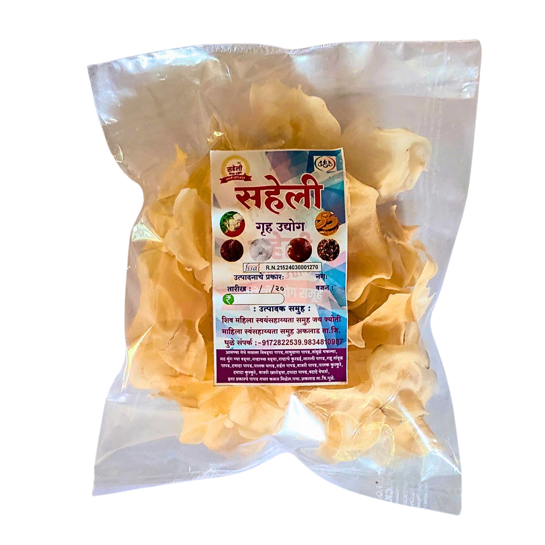 SAHELI – Gahu-Tandul Papad crispy, handmade, classic Pack of 1000 gm