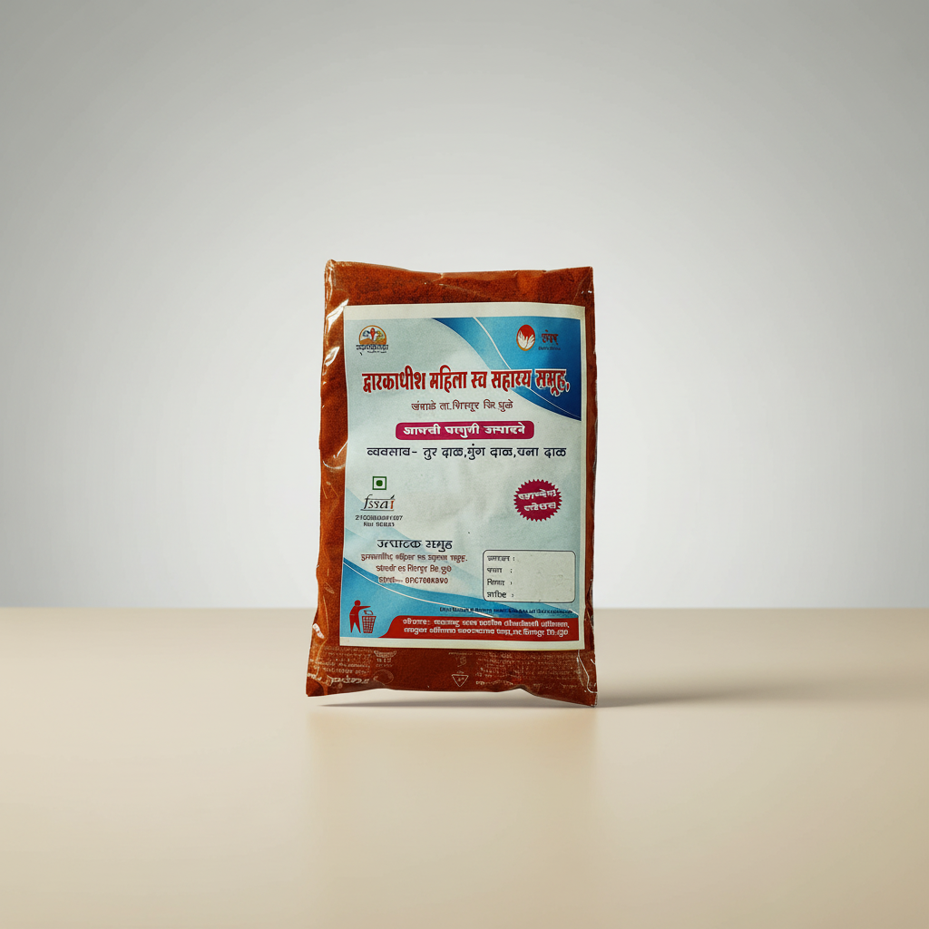 DWARKADISH Mirchi Powder Pack Of 1000gm Natural Red Chilli Spice Fresh Aroma Rich Colour Daily Cooking Premium
