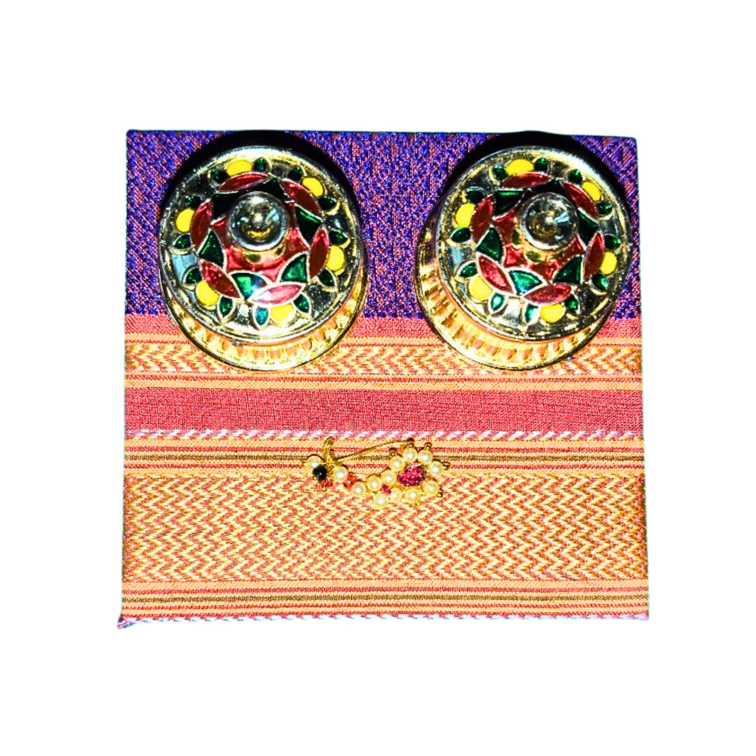 VIRA UMED – Khan Haladi Kumkum Karanda | Premium Quality, Handmade with Care, Authentic, Durable | Pack of 1 Pics