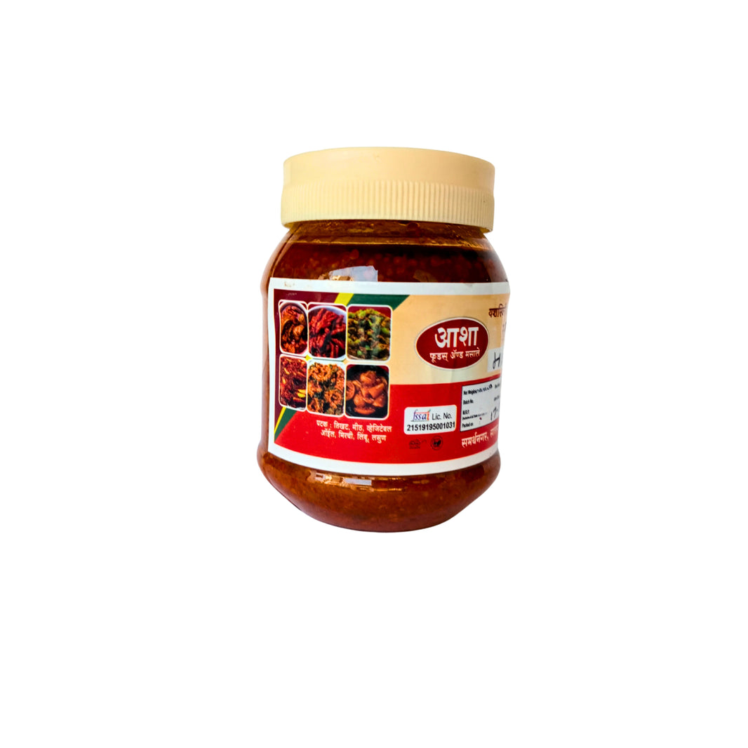 ASHA FOODS Maain Mula Pickle, Maainmula Lonache, Maitrey SHG, Natural Ingredients, No Artificial Colour, Pack of 250 gm