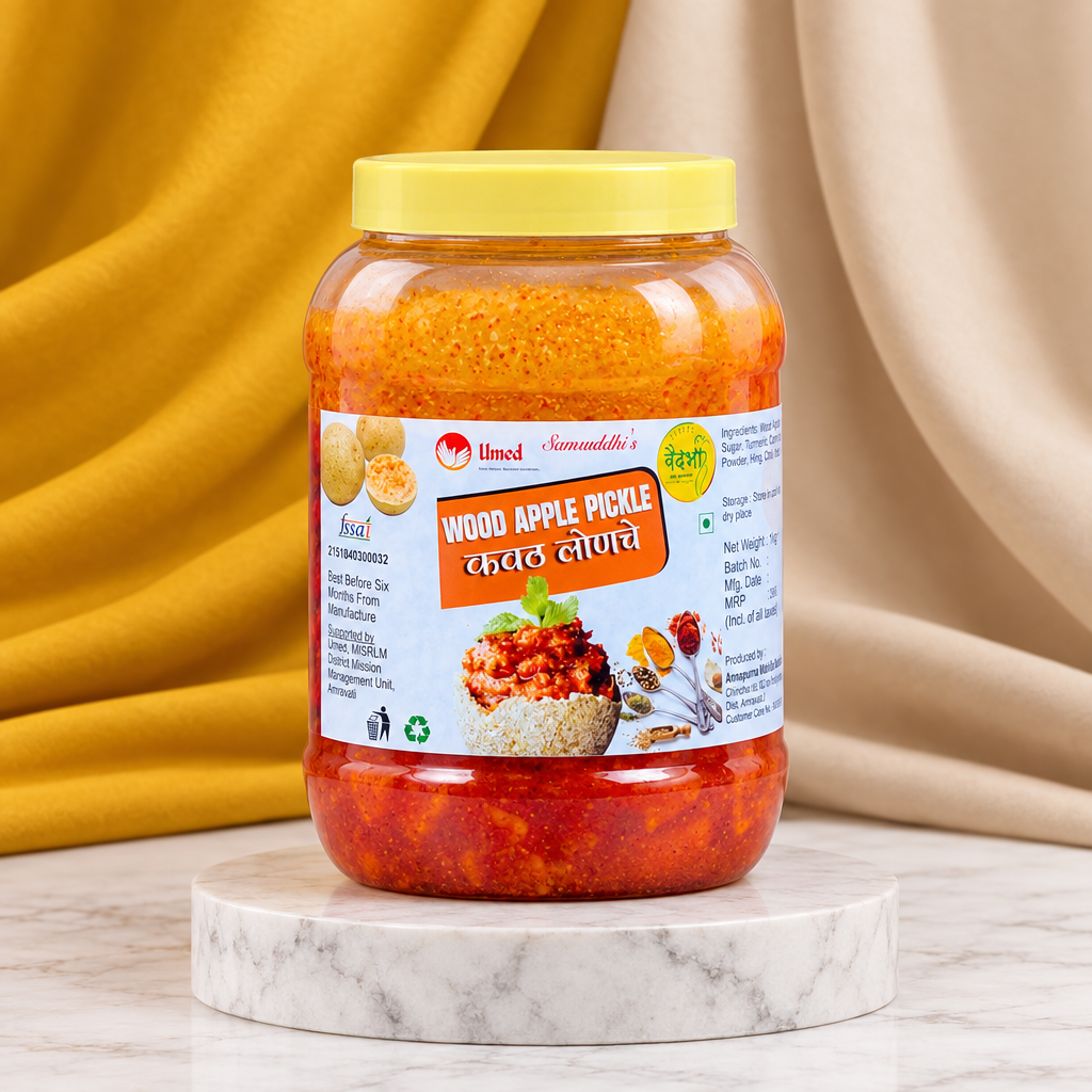 SAMRUDHI'S Kawat Pickle, Annapurna SHG, Natural Ingredients, No Artificial Colour, Pack of 350 gm