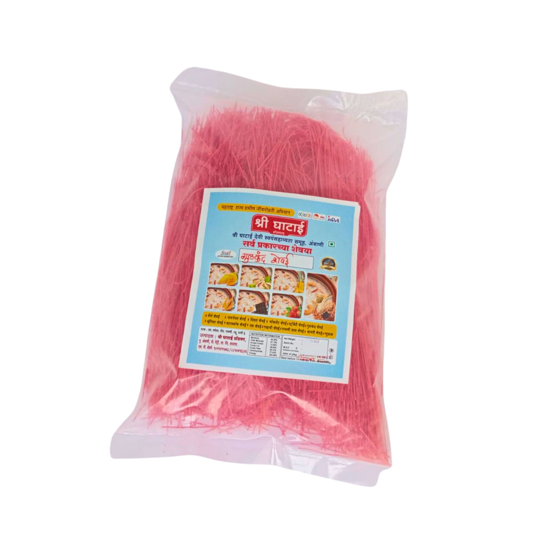 GHATAIDEVI SHG, Khapali Wheat Shevai, No Maida Made By Natural Ingredients, Pack of 200 gm