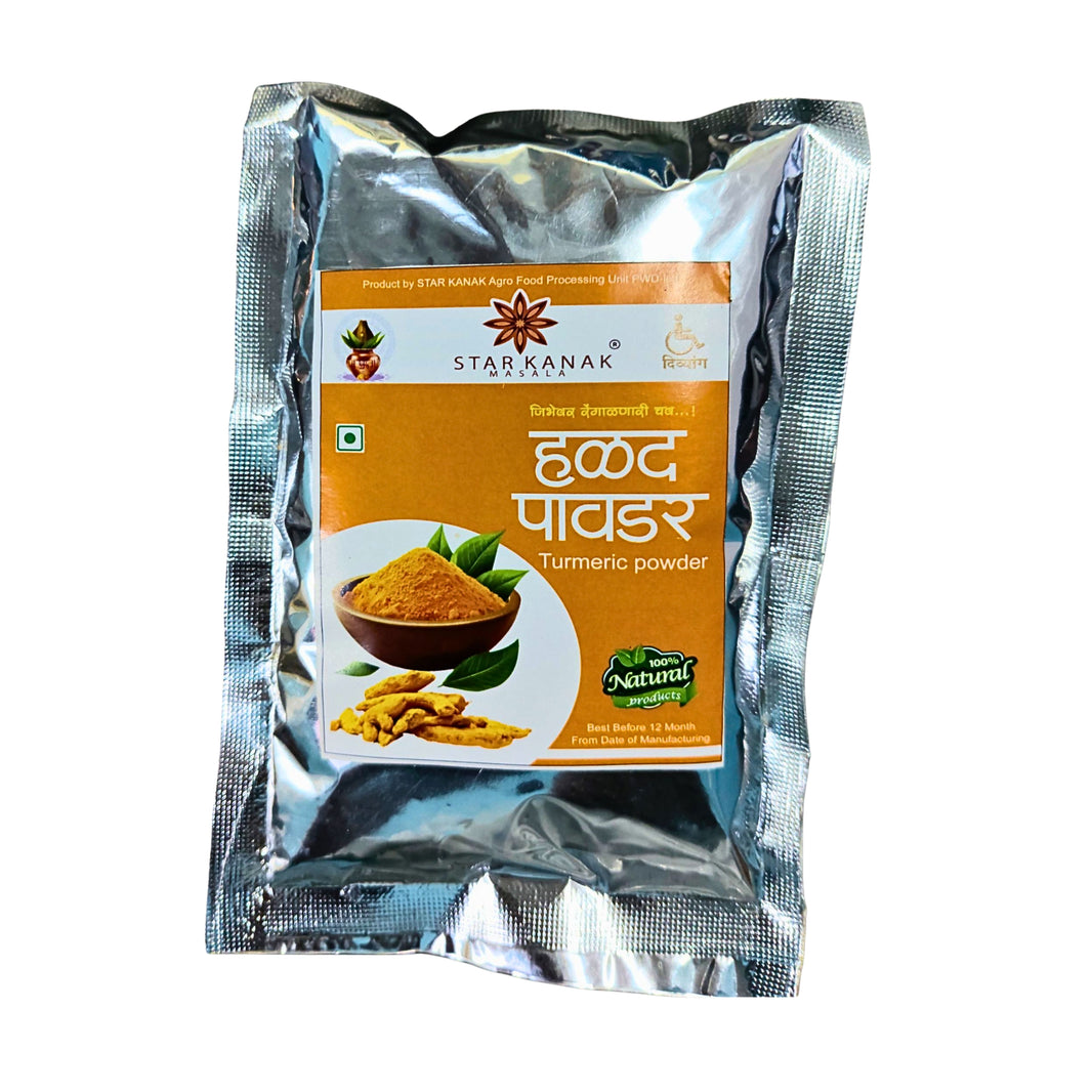 STAR KANAK DIVYANG – Haldi Powder | Aromatic, Authentic, Preservative-Free, Traditional Blend | Pack of 250 gm