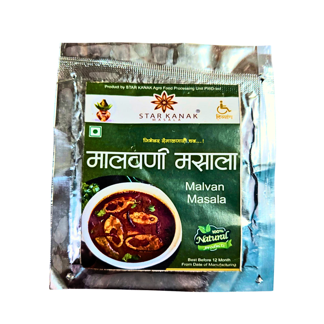 STAR KANAK DIVYANG – Malvani Masala | Aromatic, Authentic, Preservative-Free, Traditional Blend | Pack of 250 gm
