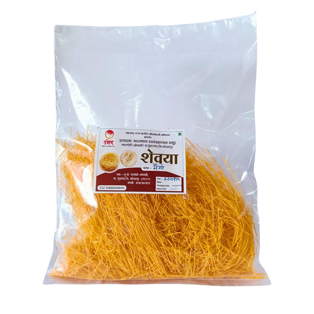 BHARATMATA, Mango Shevai, No Maida Made By Natural Ingredients, Pack of 200gm