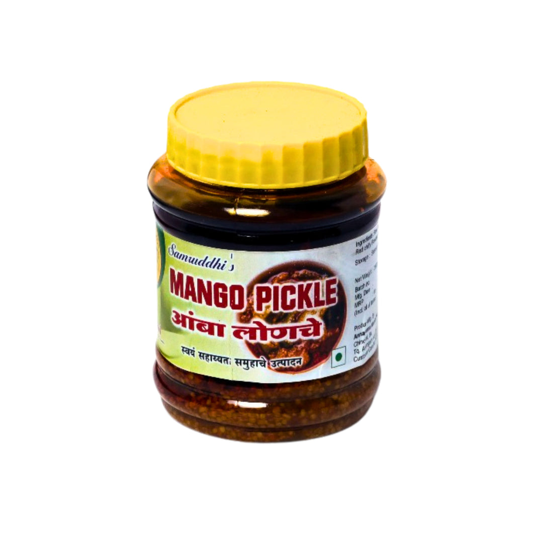 SAMRUDHI'S Mango  Pickle, Annapurna SHG, Natural Ingredients, No Artificial Colour, Pack of 1000gm
